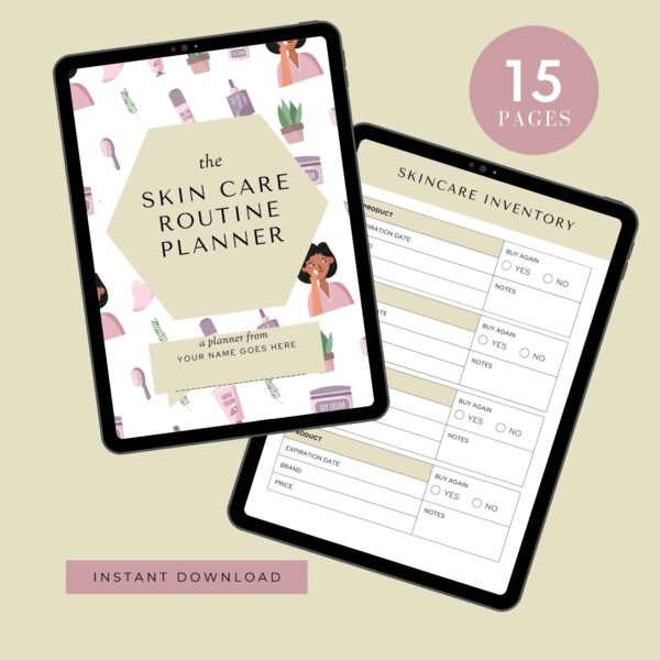 Ultimate Skin Care Planner